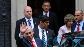 UK pushes back at Netanyahu and says two-state model can provide ‘lasting peace’