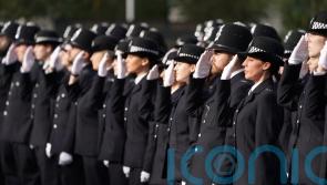 Fall in number of police officers in England and Wales