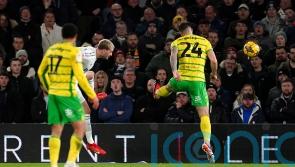 Patrick Bamford nets winner as Leeds beat Norwich to keep pressure on top two