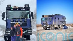 Man driving from Wigan to Australia in truck finds love two weeks into trip after meeting French woman on a hilltop