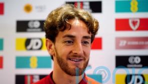 Tom Lockyer returns to Luton training ground for first time since cardiac arrest