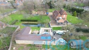 Demolition work carries on at home of Captain Tom’s family