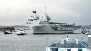 Royal Navy aircraft carrier cancels sailing after propeller ‘issue’