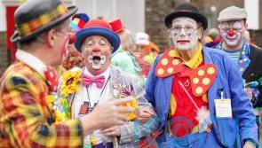 Clowns take over London church to celebrate Joseph Grimaldi