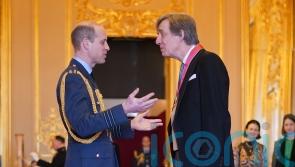 William takes part in first engagement since King’s diagnosis and Kate’s surgery