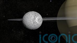 Saturn’s ‘Death Star’ moon may have a secret young ocean – scientists