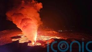 Volcano in south-western Iceland erupts for third time since December