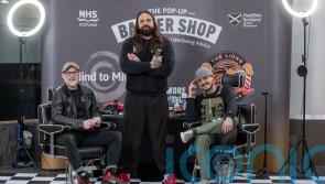 Pop-up barber shop offers free haircuts to boost discussions on mental health