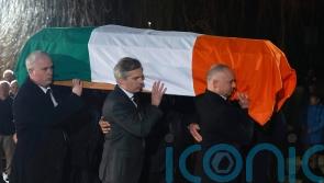 John Bruton hailed ‘a great statesman’ at removal mass in Co Meath
