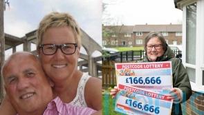 Couple win £166,000 each on Postcode Lottery and husband quits job in minutes
