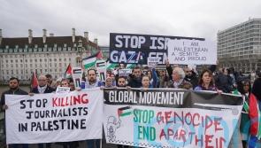 Stop Gaza genocide, urge health workers at Downing Street vigil