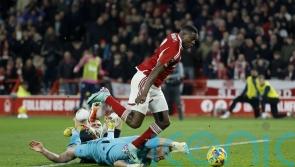 Nuno Espirito Santo frustrated as Nottingham Forest denied ‘clear penalty’