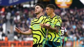 Declan Rice adds to West Ham woes as Arsenal run riot