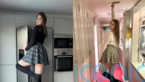 6ft 7in woman ‘constantly’ hits head on door frames and is fetishised by men who want her to ‘crush’ them under her feet