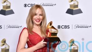 Kylie Minogue &lsquo;thrilled&rsquo; to receive global icon gong at the Brit Awards