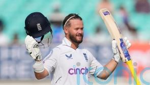 Ben Duckett’s unbeaten century leads England fightback against India on day two