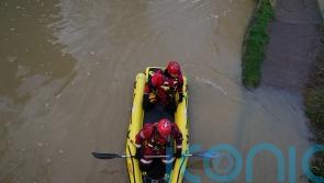 Search operation after reports of two-year-old boy falling into river