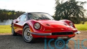 Classic Ferrari Dino GTS once owned by Led Zeppelin manager heads to auction