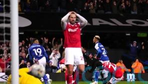 Omari Hutchinson raises the roof at Portman Road as Ipswich beat Rotherham
