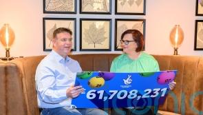 Couple learned of £61m EuroMillions win while celebrating wedding anniversary