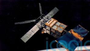Space satellite returns to Earth’s atmosphere after almost 30 years
