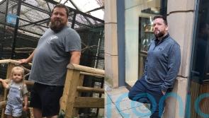 Dad who feared not seeing his kids grow up after spending summer bedbound loses 46kg and can now outrun his daughters