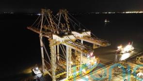 Europe’s largest quay cranes arrive in UK to service mega vessels