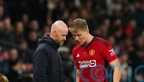 Erik ten Hag: Rasmus Hojlund’s injury need not throw Man Utd’s season off course