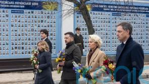 Western leaders rally around Kyiv as Ukraine marks invasion anniversary