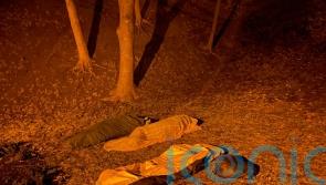 UK veterans ‘hear jets and sirens’ at Kyiv sleep-out to raise funds for homeless