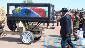 African and European leaders attend state funeral of Namibian president