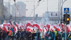 Thousands of farmers protest in Warsaw over EU’s environmental policies