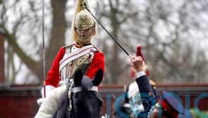 Household Cavalry troopers compete to be named best turned out soldier