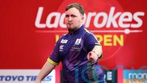 Luke Littler enjoying himself as his impressive form continues in Minehead
