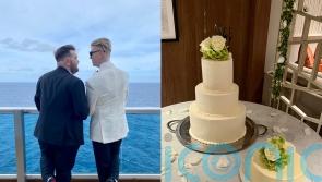 ‘Cruise obsessed’ gay couple who got engaged, married and honeymooned on ships said they’ll never holiday on land again