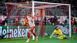 Harry Kane fires Bayern Munich into quarter-finals of Champions League