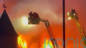 Fire at London police station brought under control