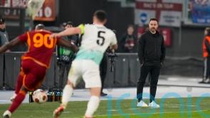 Too much I think – Roberto De Zerbi accepts Roma clash above Brighton level