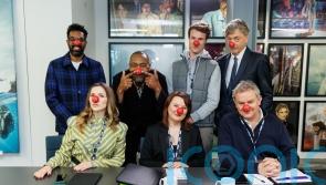 Hugh Bonneville searches for the new Lenny Henry in W1A Red Nose Day sketch