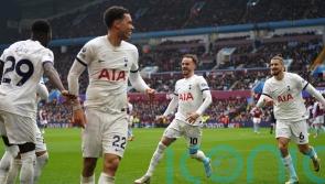 Tottenham boost Champions League hopes with big win at 10-man Aston Villa
