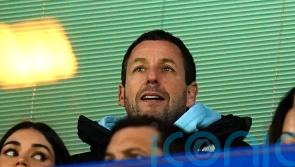 Adam Sandler spotted at Stamford Bridge cheering on Chelsea