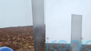 Mysterious hilltop monolith mistaken for UFO by Welsh builder