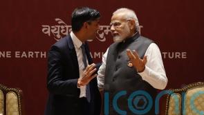Rishi Sunak and Narendra Modi hold fresh talks about stalled UK-India trade deal