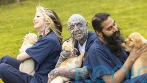 Guide Dogs charity issues appeal for volunteers with tattoos and facial hair