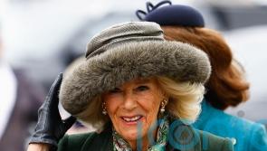 Queen enjoys day at the races with the family