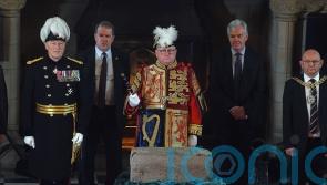 Special ceremony held as Stone of Destiny leaves Edinburgh Castle for new home