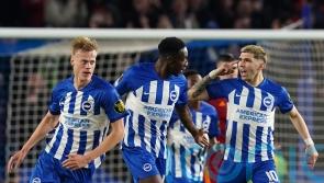 Danny Welbeck strike not enough for Brighton to overturn Roma deficit