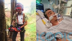 Teen with extremely rare condition fighting for life in coma as brother fundraises so he can live out tree surgeon dream