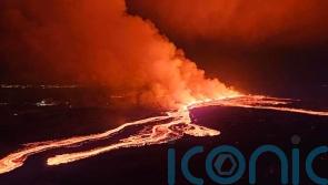 Defences holding as volcanic system on Iceland erupts for fourth time in months