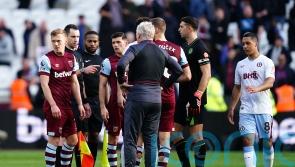 West Ham boss David Moyes exasperated by VAR handball decisions in Villa draw